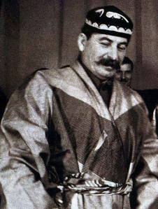 Stalin in Mulsim Dress